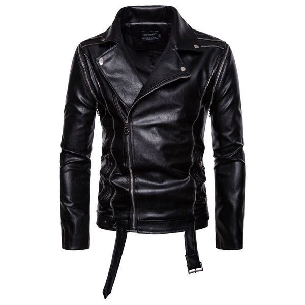 new british motorcycle pigskin jacket men classic design multi-zippers biker jackets male soft leather jackets coats size s-2xl, Black
new british motorcycle pigskin jacket men classic design multi-zippers biker jackets male soft leather jackets coats size s-2xl, Black