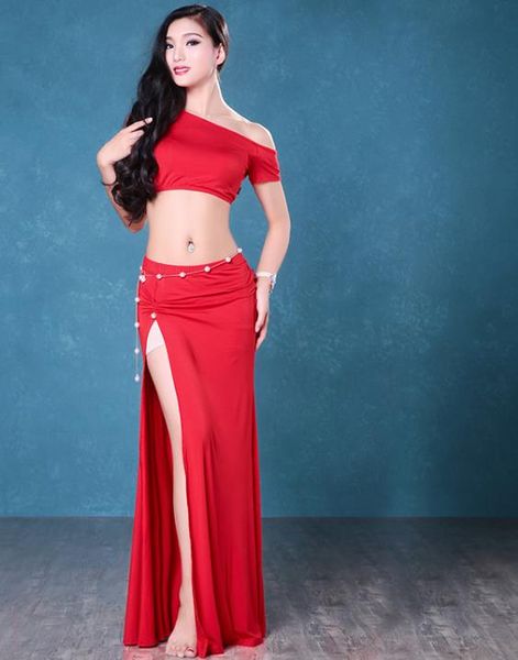 2 шт top одежда с щелевой юбка костюмы bellydance костюмы для женщин этап взрослых показать платье практика танцевальная одежда 2 цвета e000, Black;red
2 шт top одежда с щелевой юбка костюмы bellydance костюмы для женщин этап взрослых показать платье практика танцевальная одежда 2 цвета e000, Black;red