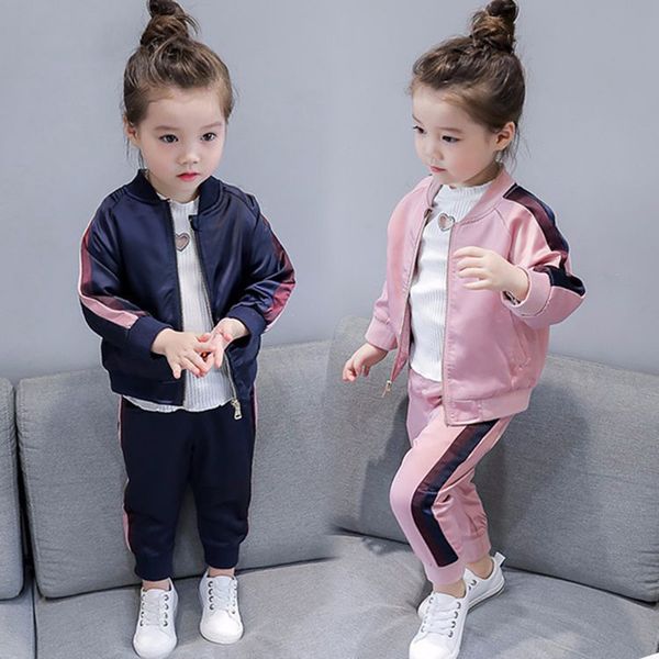 2019 baby girls clothing set kids boutique sets outfits children sportswear baseball uniform pant sport suit for girl, White
2019 baby girls clothing set kids boutique sets outfits children sportswear baseball uniform pant sport suit for girl, White