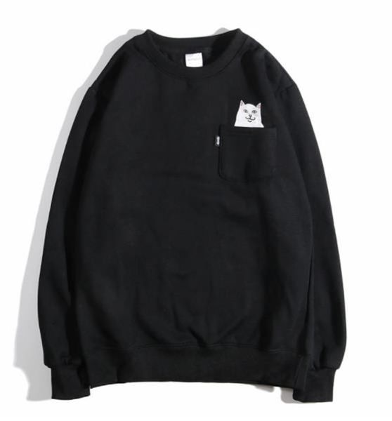 Cat In Pocket Designer Couples Pullover Sweatshirts Fashion Winter Thick Sweatshirt Casual Womens And Mens Apparel
Cat In Pocket Designer Couples Pullover Sweatshirts Fashion Winter Thick Sweatshirt Casual Womens And Mens Apparel