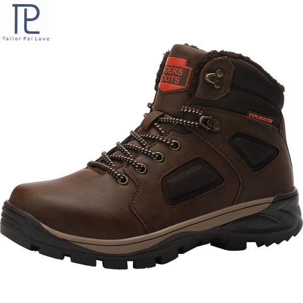fashion men winter snow boots keep warm boots plush ankle boot snow work shoes casual men's size 40-46, Black
fashion men winter snow boots keep warm boots plush ankle boot snow work shoes casual men's size 40-46, Black