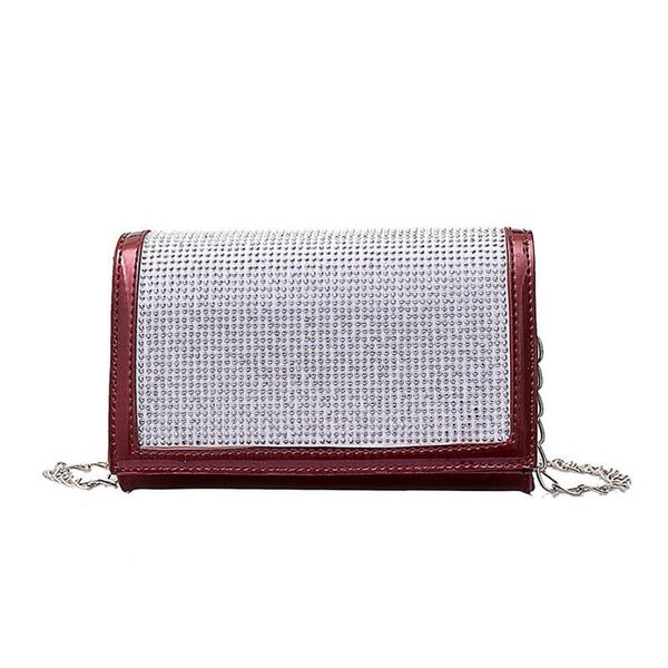 fairy small bag female new fashion diamond small square bag with chain shoulder messenger
fairy small bag female new fashion diamond small square bag with chain shoulder messenger