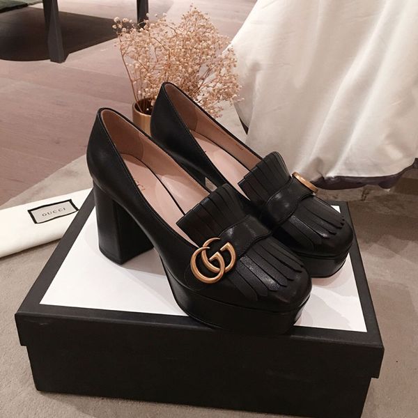 womens single shoes fashion tassel real leather bottom sandals 8cm and 11.5cm high-heeled wedding shoes classic shoes size 34-41, Black
womens single shoes fashion tassel real leather bottom sandals 8cm and 11.5cm high-heeled wedding shoes classic shoes size 34-41, Black