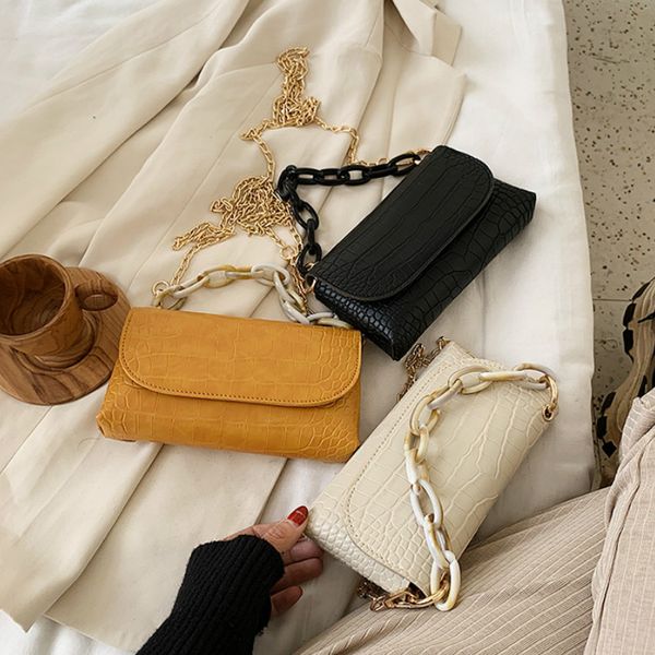 2020 new fashion chain bag crocodile pattern shoulder bags women bag hand patent leather baguette shape handbag pu hand bags
2020 new fashion chain bag crocodile pattern shoulder bags women bag hand patent leather baguette shape handbag pu hand bags