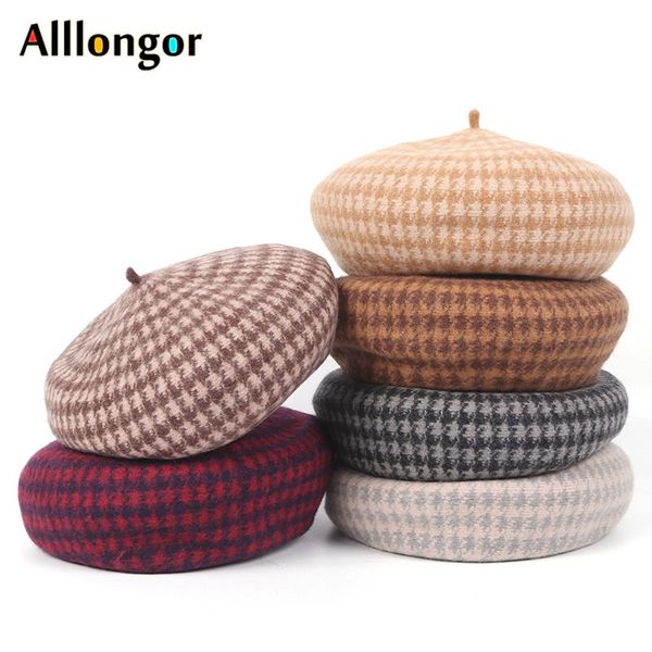 autumn hat for women 2019 winter french paris hat wool beret femme plaid print vintage baret boina francesa mujer beret cap, Blue;gray
autumn hat for women 2019 winter french paris hat wool beret femme plaid print vintage baret boina francesa mujer beret cap, Blue;gray