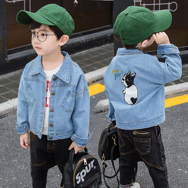 2019 wild детские tops новые мальчики осень пальто маленькие дети дети назад puppy cowboy одежда детская одежда, Blue;gray
2019 wild детские tops новые мальчики осень пальто маленькие дети дети назад puppy cowboy одежда детская одежда, Blue;gray