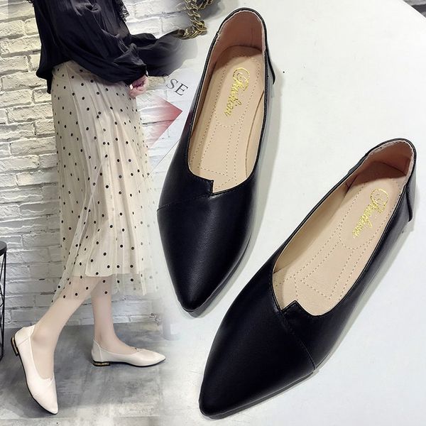 moccasin shoes 2020 fashion women's pointed toe autumn shallow mouth female footwear casual sneaker moccasins modis new fall, Black
moccasin shoes 2020 fashion women's pointed toe autumn shallow mouth female footwear casual sneaker moccasins modis new fall, Black