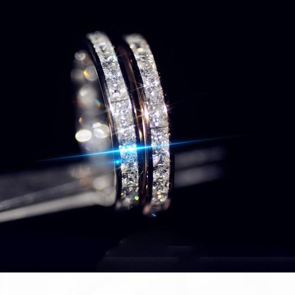 victoria stunning luxury jewelry 925 sterling silver&rose gold fill full princess cut white z cz diamond women wedding bridal ring gift, Slivery;golden
victoria stunning luxury jewelry 925 sterling silver&rose gold fill full princess cut white z cz diamond women wedding bridal ring gift, Slivery;golden