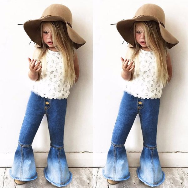 2019 new fashion retro splice children infant kid girls vintage jeans patchwork bell-bottoms denim pants trousers winter clothes, Blue
2019 new fashion retro splice children infant kid girls vintage jeans patchwork bell-bottoms denim pants trousers winter clothes, Blue