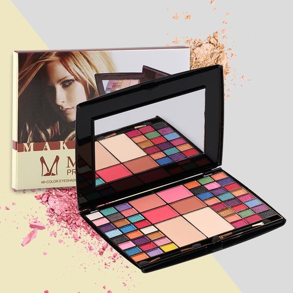 48 colors matte eyeshadow pallete glitter powder eye shadows earth brush set stamps pigment eye makeup nudes palette p1
48 colors matte eyeshadow pallete glitter powder eye shadows earth brush set stamps pigment eye makeup nudes palette p1