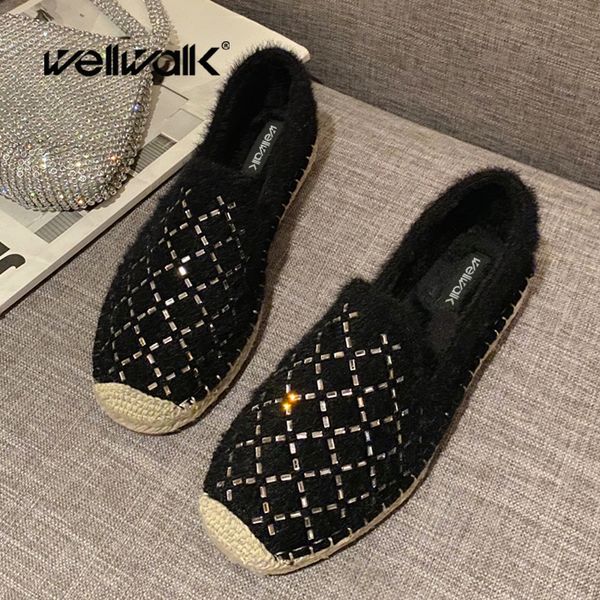 fur loafers women flats shoes plush slip on fashion espadrilles female winter casual moccasins ladies dress ballet flats, Black
fur loafers women flats shoes plush slip on fashion espadrilles female winter casual moccasins ladies dress ballet flats, Black