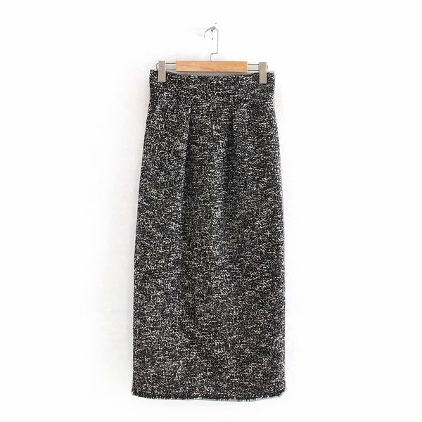 женщины elegant tweed midi юбка назад split карманы европейский стиль офис wear основные cozy женские повседневные юбки, Black
женщины elegant tweed midi юбка назад split карманы европейский стиль офис wear основные cozy женские повседневные юбки, Black