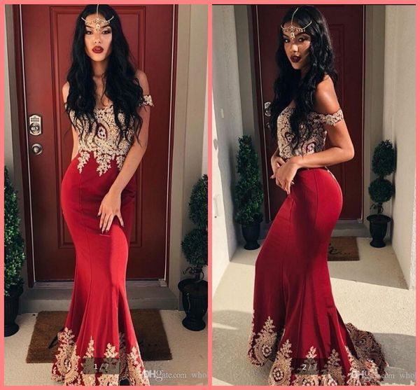 vestido de festa 2019 gold lace appliques beaded sequins formal prom dresses off the shoulder court train elegant prom dresses sale, Black
vestido de festa 2019 gold lace appliques beaded sequins formal prom dresses off the shoulder court train elegant prom dresses sale, Black