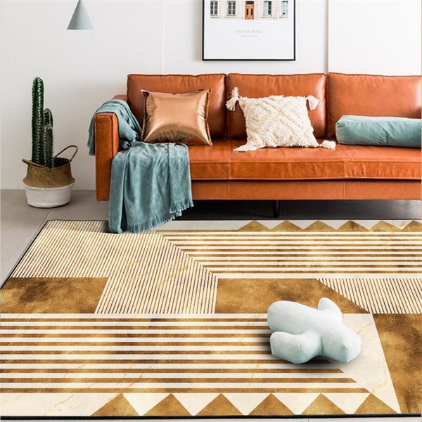 fashion modern golden geometry stitching marble carpet bedroom bedside rug living room non-slip door mat plush mat custom made
fashion modern golden geometry stitching marble carpet bedroom bedside rug living room non-slip door mat plush mat custom made