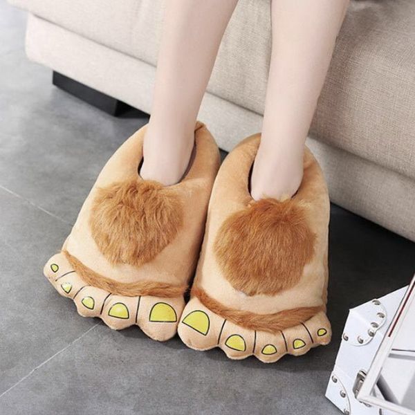 puimentiua cute 29cm winter warm soft indoor floor slippers women men children shoes funny animal claw plush home slippers, Black
puimentiua cute 29cm winter warm soft indoor floor slippers women men children shoes funny animal claw plush home slippers, Black
