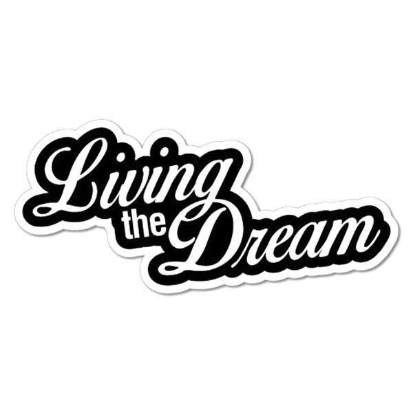 16*7.4cm living the dream sticker decal be different funny car fantasy vinyl car wrap decor decals
16*7.4cm living the dream sticker decal be different funny car fantasy vinyl car wrap decor decals