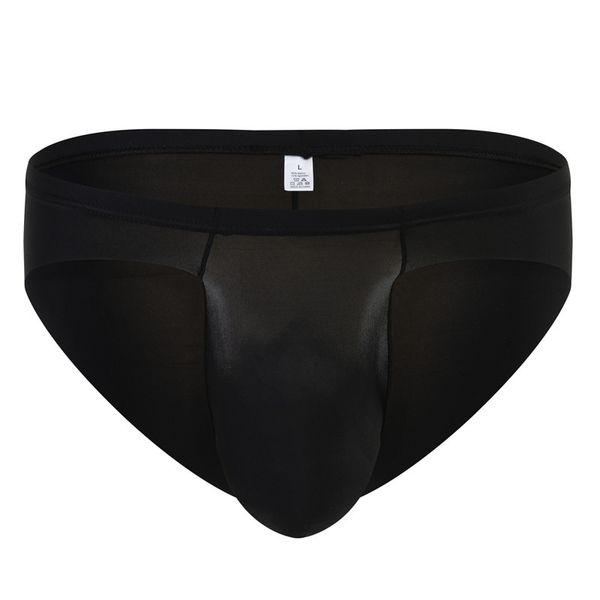 men underwear ice silk briefs shorts semi-transparent panties man solid u convex pouch underpants cueca calzoncillo -xxl, Black;white
men underwear ice silk briefs shorts semi-transparent panties man solid u convex pouch underpants cueca calzoncillo -xxl, Black;white
