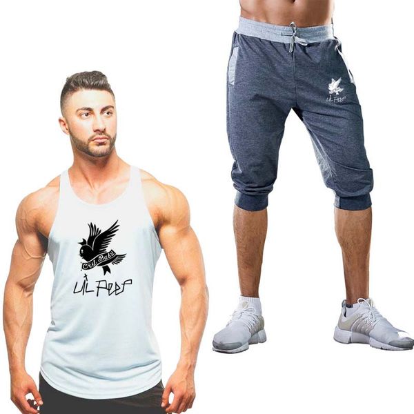 men 's sets t shirts+shorts men brand clothing two piece suit tracksuit fashion casual tshirts gyms workout fitness sets size -2xl, Gray
men 's sets t shirts+shorts men brand clothing two piece suit tracksuit fashion casual tshirts gyms workout fitness sets size -2xl, Gray