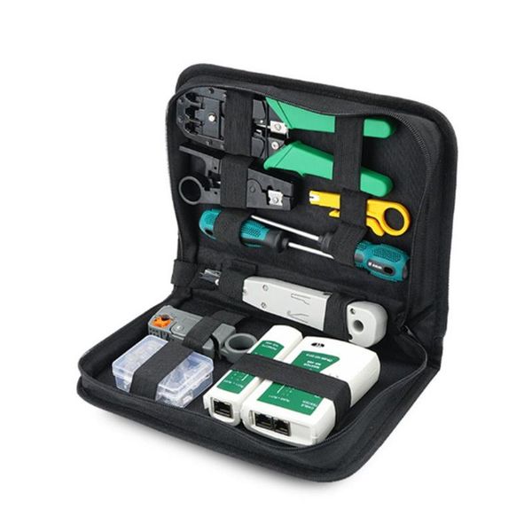 10/12pcs/set portable lan network repair tool kit utp cable clamp pliers cable tester wire crimper stripping crimping pliers
10/12pcs/set portable lan network repair tool kit utp cable clamp pliers cable tester wire crimper stripping crimping pliers
