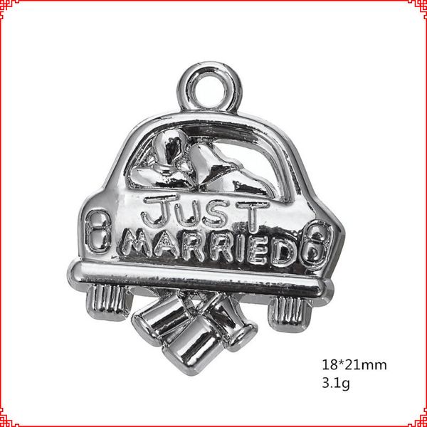 10 pcs tibetan silver color classical jewelry accessories car with just married alloy charms pendant for making necklace, Bronze;silver
10 pcs tibetan silver color classical jewelry accessories car with just married alloy charms pendant for making necklace, Bronze;silver