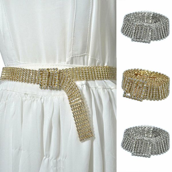 women rhinestones handmade belt fashion silver gold glitter waist chain inlaid waistband shiny crystal diamond belt, Black;brown
women rhinestones handmade belt fashion silver gold glitter waist chain inlaid waistband shiny crystal diamond belt, Black;brown