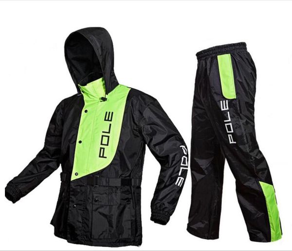 fashion motorcycle rain coat jacket + pants outdoor sports fishing waterproof suits raincoat suit raincoats, Black;blue
fashion motorcycle rain coat jacket + pants outdoor sports fishing waterproof suits raincoat suit raincoats, Black;blue