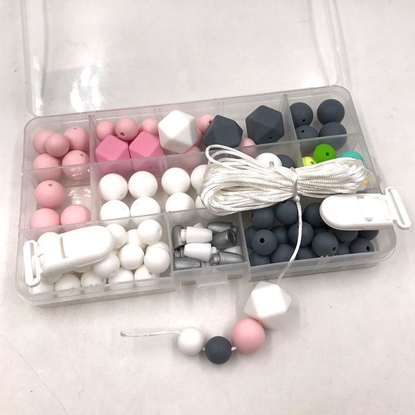 silicone beads kit diy baby nursing teether accessories mix color silicone beads pacifier clips breakaway safety clasp
silicone beads kit diy baby nursing teether accessories mix color silicone beads pacifier clips breakaway safety clasp