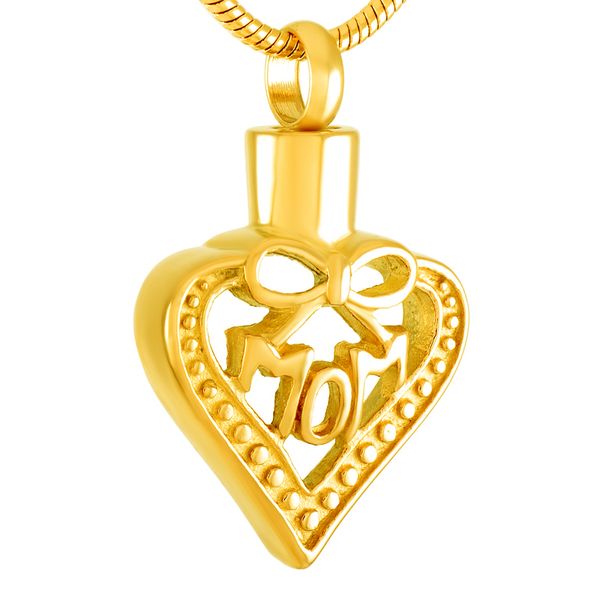 z201gold color memorial jewelry stainless steel mom in my heart cremation pendant necklace hold ashes keepsake urn jewelry for women, Silver
z201gold color memorial jewelry stainless steel mom in my heart cremation pendant necklace hold ashes keepsake urn jewelry for women, Silver