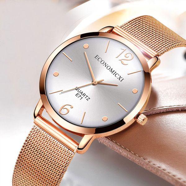 women's casual bracelet watch quartz mesh belt band fashion analog wrist watches montre femme 2019 wristwatches lady wrist watch, Slivery;brown
women's casual bracelet watch quartz mesh belt band fashion analog wrist watches montre femme 2019 wristwatches lady wrist watch, Slivery;brown