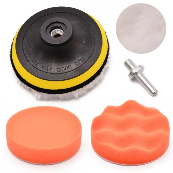 5pcs 4inch губка полировка полировка pad дрель adapter kit для автомобилей polisher для автомоек аксессуары
5pcs 4inch губка полировка полировка pad дрель adapter kit для автомобилей polisher для автомоек аксессуары