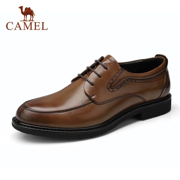 camel fashion men shoes men's formal dress shoes comfortable genuine leather non-slip trend derby, Black
camel fashion men shoes men's formal dress shoes comfortable genuine leather non-slip trend derby, Black