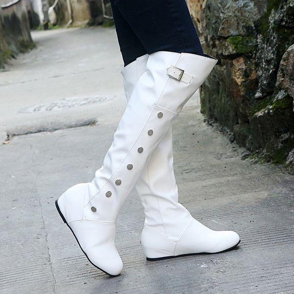 niceleather boot knee-heigh suede women motorcycle boots women fashion winter thigh high boots shoes woman botas mujer, Black
niceleather boot knee-heigh suede women motorcycle boots women fashion winter thigh high boots shoes woman botas mujer, Black