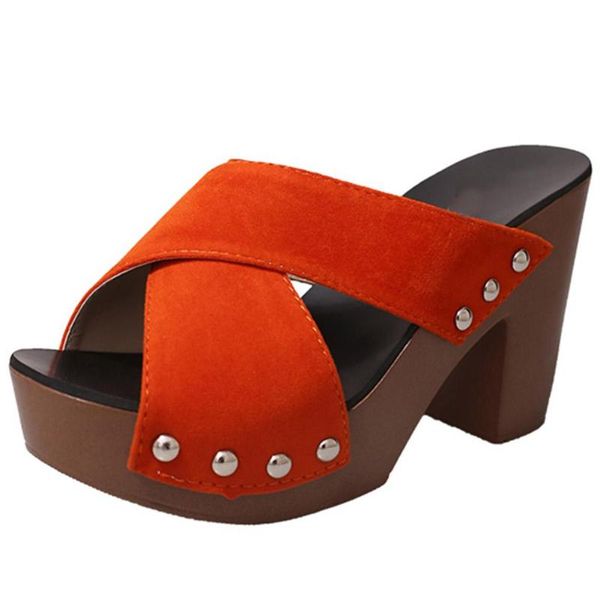 ribetrini new ladies summer casual shoes woman high block heels platform mules women summer cool metal decorating mules, Black
ribetrini new ladies summer casual shoes woman high block heels platform mules women summer cool metal decorating mules, Black