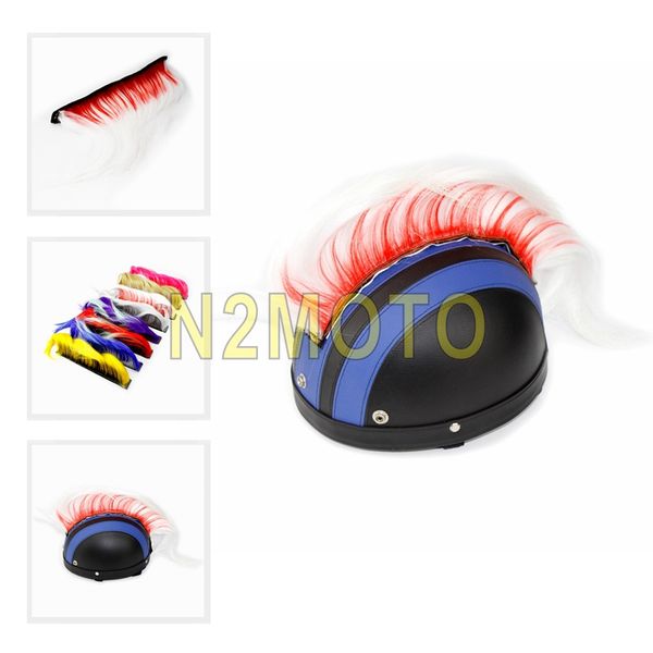 red white motorcycle mohawk helmet punk hair motocross racing ski snowboard bike helmet for snowmobile atv bmx bike
red white motorcycle mohawk helmet punk hair motocross racing ski snowboard bike helmet for snowmobile atv bmx bike