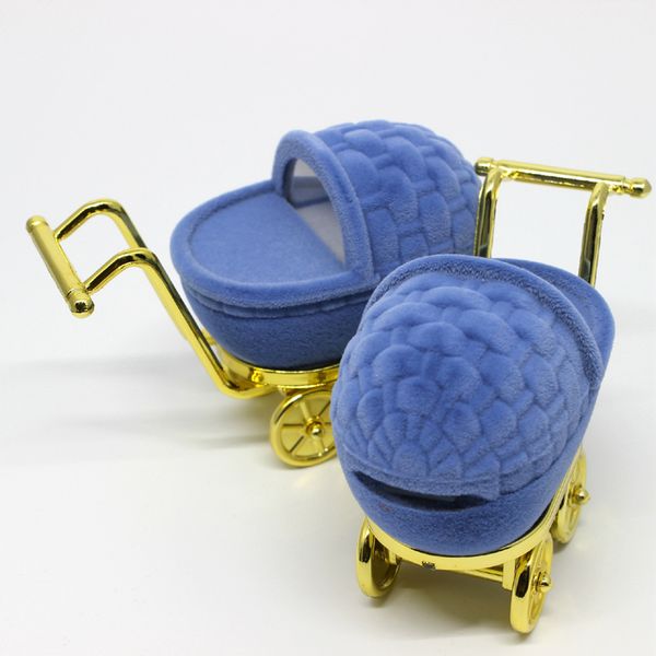 velvet stroller shaped ring box jewelry gift boxes necklace pendant display holder case
velvet stroller shaped ring box jewelry gift boxes necklace pendant display holder case
