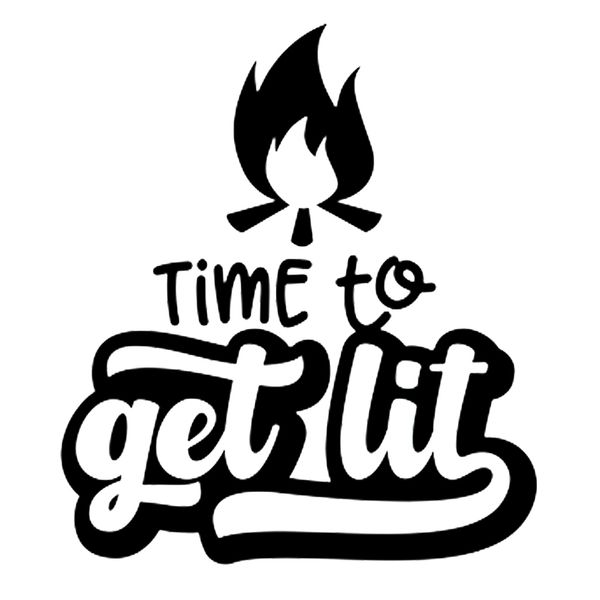 15*13.2cm time to get lit decal / camping funny car window bumper novelty jdm drift vinyl decal sticker
15*13.2cm time to get lit decal / camping funny car window bumper novelty jdm drift vinyl decal sticker