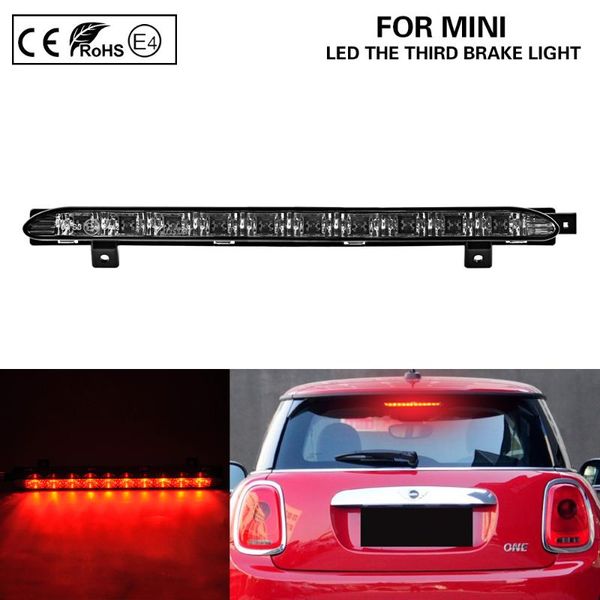 led third brake lights black lens fresh red tail brake slight for mini r56 hatchback 07-13 r60 countryman 10
led third brake lights black lens fresh red tail brake slight for mini r56 hatchback 07-13 r60 countryman 10