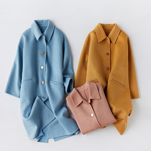 yellow blue new long autumn winter coat women korean two-sided cashmere overcoat wool blends trench coat ladies outwear, Black
yellow blue new long autumn winter coat women korean two-sided cashmere overcoat wool blends trench coat ladies outwear, Black