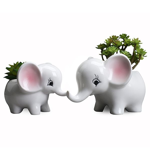home and garden small animal cute elephant white mini bonsai miniature ceramic pots for succulent plants
home and garden small animal cute elephant white mini bonsai miniature ceramic pots for succulent plants