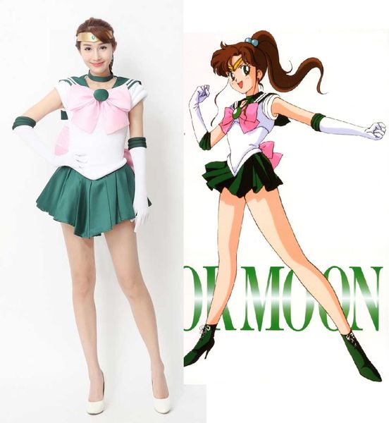 2019 new anime sailor moon cosplay costume sailor jupiter costumes carnaval/halloween costumes for women/kids custom any size, Black
2019 new anime sailor moon cosplay costume sailor jupiter costumes carnaval/halloween costumes for women/kids custom any size, Black