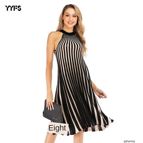 womens designer large size trend loose striped temperament long strap knit dress summer3nk5 3afq, Black;gray
womens designer large size trend loose striped temperament long strap knit dress summer3nk5 3afq, Black;gray