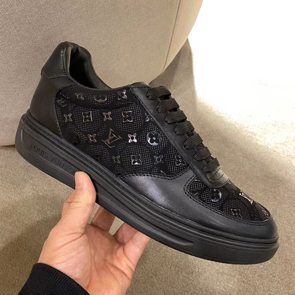 2020 d1 new fashion casual men's shoes, comfortable luxury men's shoes leather sneakers original box packaging zapatos hombre, Black
2020 d1 new fashion casual men's shoes, comfortable luxury men's shoes leather sneakers original box packaging zapatos hombre, Black