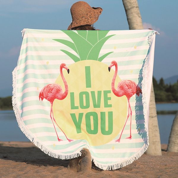 pineapple round beach towel with tassel flamingo large blanket picnic yoga mat travel boho tablecloth toalla de playa
pineapple round beach towel with tassel flamingo large blanket picnic yoga mat travel boho tablecloth toalla de playa