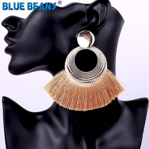 tassel earrings bohemian statement luxury long earring handmade gifts for women geometric fringe fashion drop christmas big star, Silver
tassel earrings bohemian statement luxury long earring handmade gifts for women geometric fringe fashion drop christmas big star, Silver