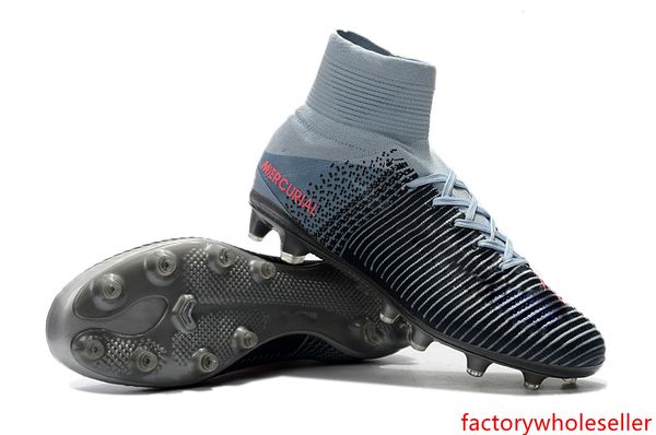 100% original grey soccer cleats mercurial superfly fg/ag cr7 kids soccer shoes high ankle cristiano ronaldo womens football boots
100% original grey soccer cleats mercurial superfly fg/ag cr7 kids soccer shoes high ankle cristiano ronaldo womens football boots