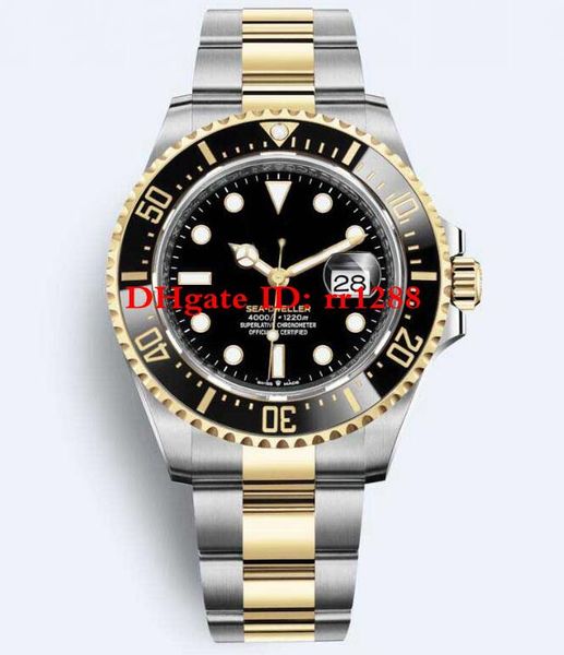 2019 new model men's wristwatches 126603 43mm sea dweller deep 4000 watch ceramic bezel 18k gold two one steel strap automatic mens wat, Slivery;brown
2019 new model men's wristwatches 126603 43mm sea dweller deep 4000 watch ceramic bezel 18k gold two one steel strap automatic mens wat, Slivery;brown