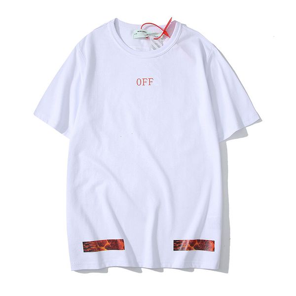 19ss summer womens shirts wave of brand of black white flame jointly ow men and women loose short-sleeved t-shirt
19ss summer womens shirts wave of brand of black white flame jointly ow men and women loose short-sleeved t-shirt