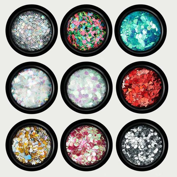 1box mixed nail sequins new arrivals round/stars/hearriangle/hexagon/irregular shape nail art decorations new arrivals, Silver;gold
1box mixed nail sequins new arrivals round/stars/hearriangle/hexagon/irregular shape nail art decorations new arrivals, Silver;gold