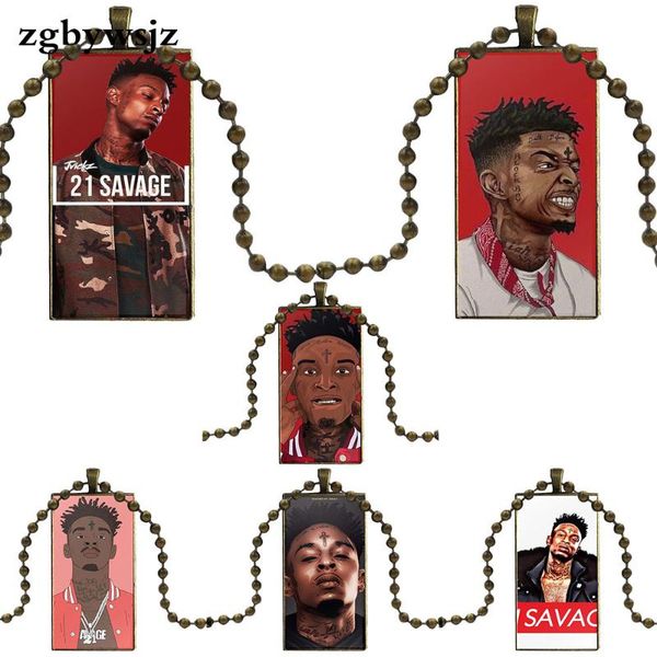 for wedding super star 21 savage necklace with steel plated glass cabochon choker long pendant rectangle necklace, Silver
for wedding super star 21 savage necklace with steel plated glass cabochon choker long pendant rectangle necklace, Silver
