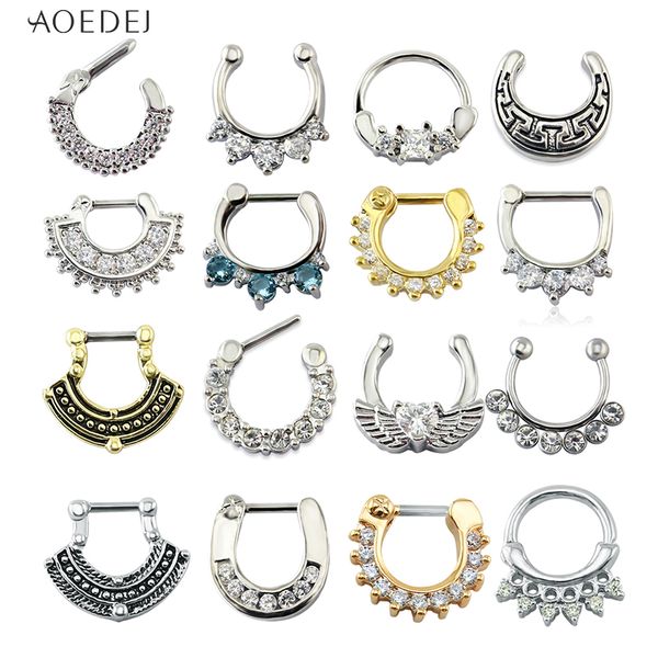 aoedej 16g nose septum rings crystal real nose ring round shape septum clicker piercing body jewelry tragus piercing nariz, Slivery;golden
aoedej 16g nose septum rings crystal real nose ring round shape septum clicker piercing body jewelry tragus piercing nariz, Slivery;golden